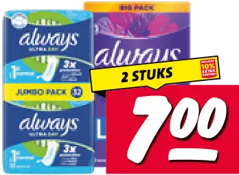 Aanbieding: Maandverband