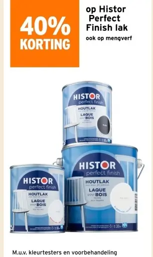 Aanbieding: Histor Perfect Finish lak