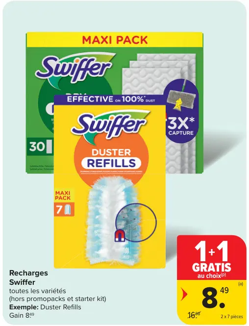 Offre: Recharges Duster Refills
