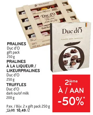 Offre: Pralines