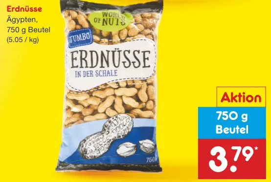 Aanbieding: Erdnüsse