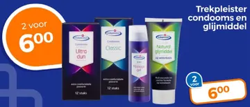Aanbieding: Condooms en glijmiddel