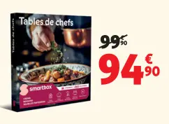 Offre: Tables de chefs