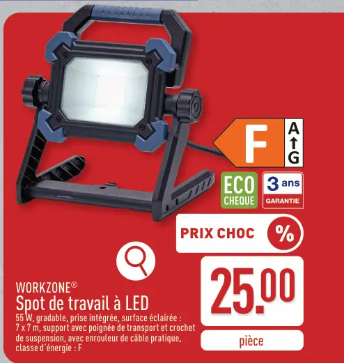 Offre: Spot de travail à LED