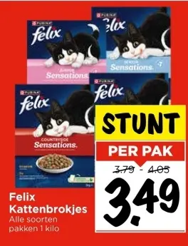 Aanbieding: Felix Kattenbrokjes