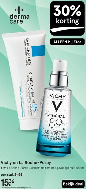 Aanbieding: Vichy en La Roche-Posay
