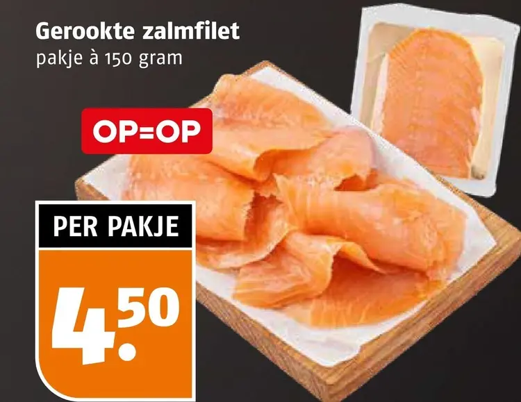 Aanbieding: Gerookte zalmfilet