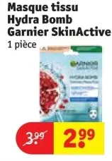 Offre: Masque tissu Hydra Bomb