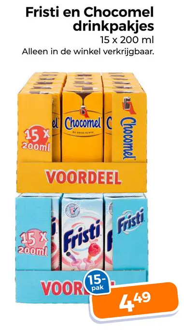 Aanbieding: Drinkpakjes