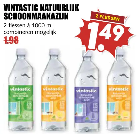 Aanbieding: Vintastic Natuurlijk schoonmaakazijn