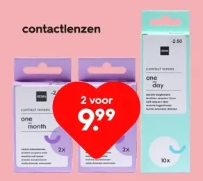 Aanbieding: Contactlenzen