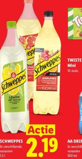 Aanbieding: Schweppes