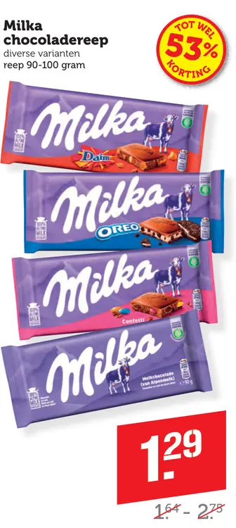 Aanbieding: Chocoladereep