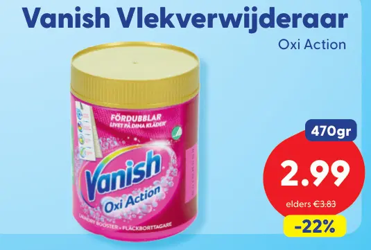 Aanbieding: Vlekverwijderaar