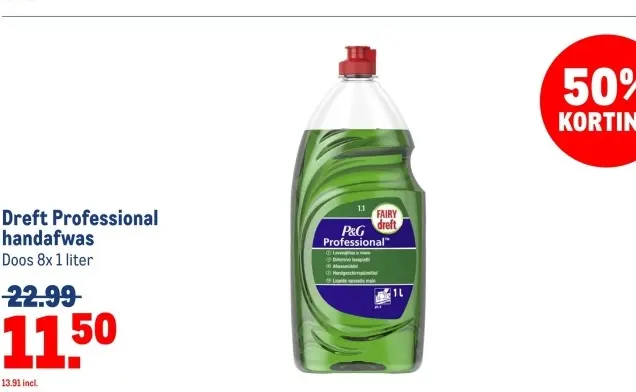 Aanbieding: Dreft Professional handafwas