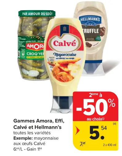 Offre: Mayonnaise aux œufs