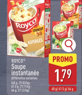 Offre: Soupe instantée