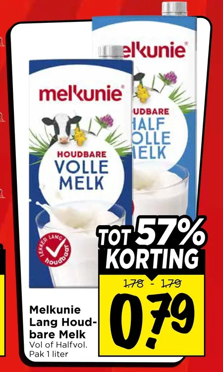 Aanbieding: Lang Houdbare Melk