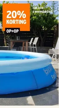 Aanbieding: zwembaden