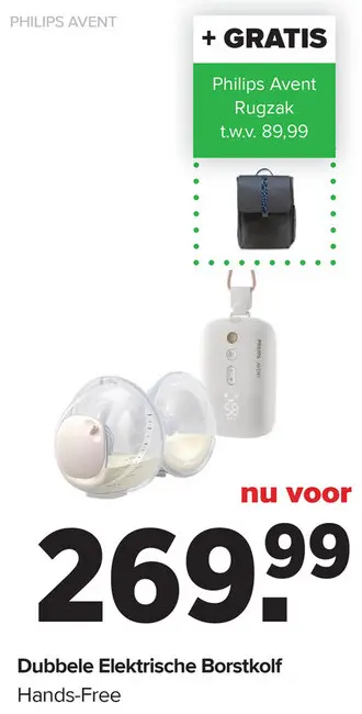 Aanbieding: Dubbele Elektrische Borstkolf