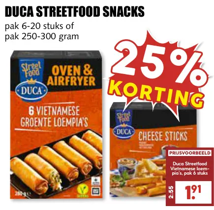 Aanbieding: Streetfood Snacks