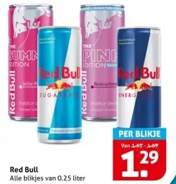 Aanbieding: Red Bull