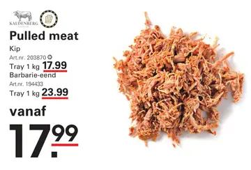 Aanbieding: Pulled meat