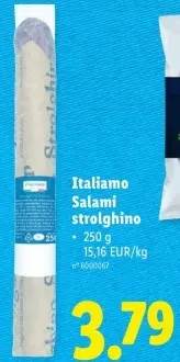Offre: Italiamo Salami strolghino