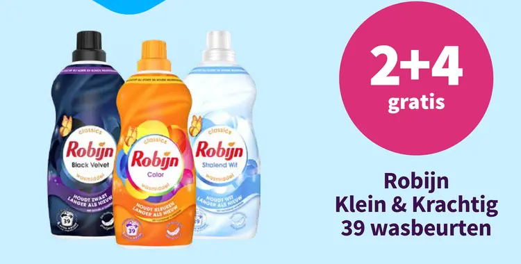 Promotie: Robijn Klein & Krachtig