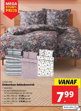 Aanbieding: Omkeerbaar dekbedovertrek