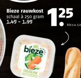 Aanbieding: Bieze rauwkost