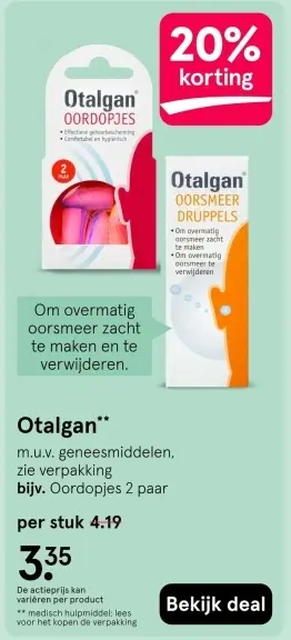 Aanbieding: Oordopjes