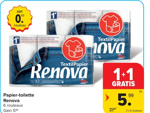 Offre: Papier-toilette