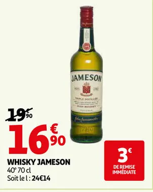 Aanbieding: Whisky JAMESON