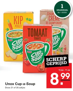 Aanbieding: Unox Cup-a-Soup