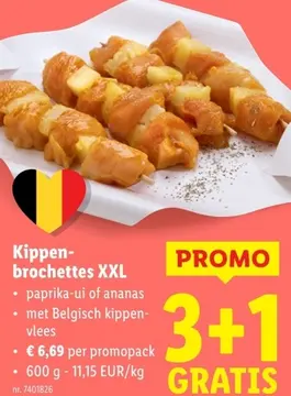 Aanbieding: Kippenbrochettes XXL