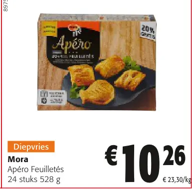 Promotie: Apéro Feuilletés