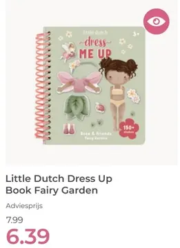 Aanbieding: Dress Up Book Fairy Garden