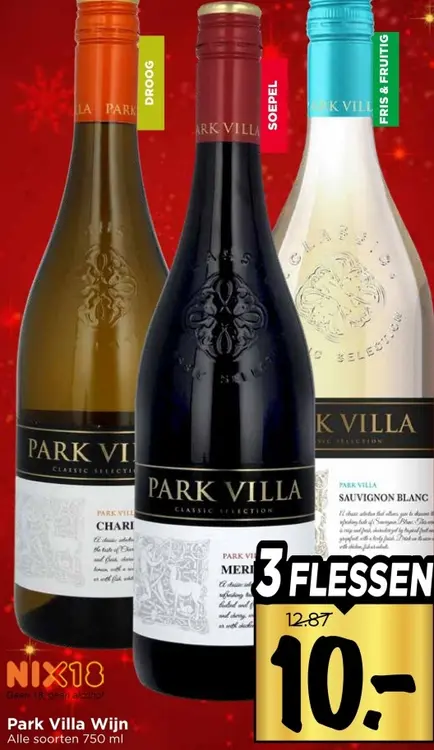 Aanbieding: Park Villa Wijn