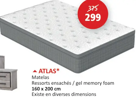 Offre: Matelas