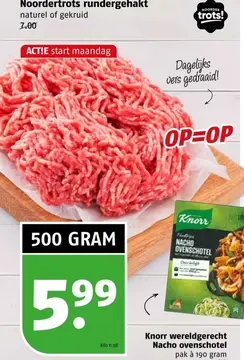 Aanbieding: Noordertrots rundergehakt