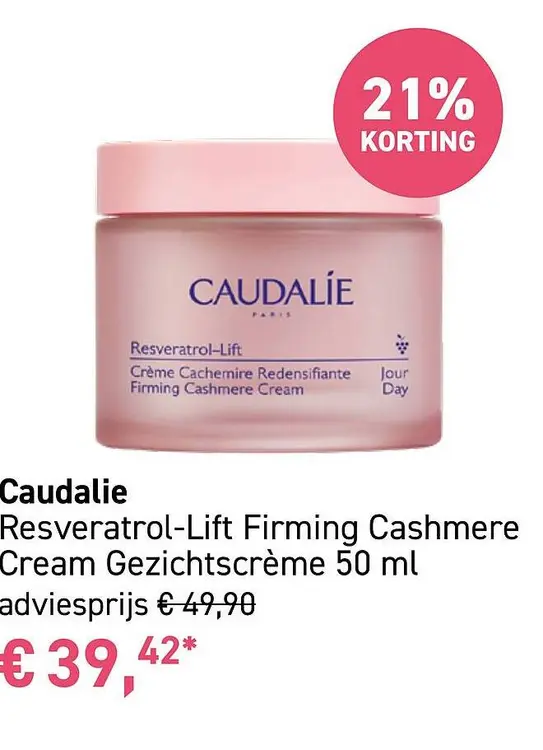 Aanbieding: Resveratrol-Lift Firming Cashmere Cream Gezicht