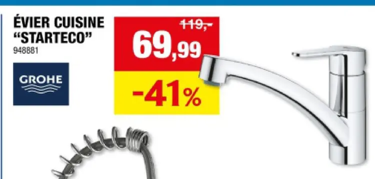 Offre: Evier cuisine "starteco"