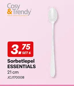 Promotie: Sorbetlepel ESSENTIALS