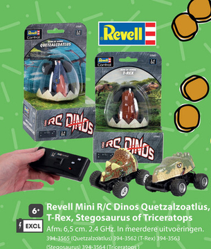 Aanbieding: Radiografisch Bestuurbare Mini Auto Dino T-Rex