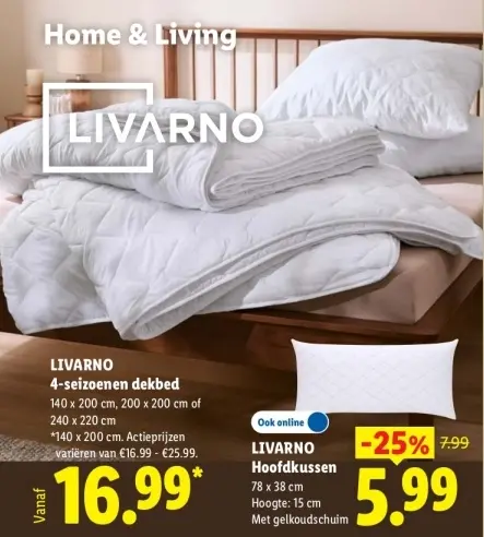 Aanbieding: 4-seizoenen dekbed