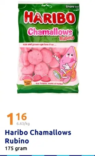 Aanbieding: Haribo Chamallows Rubino