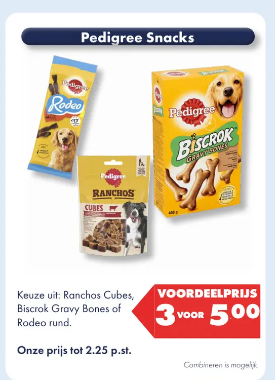 Aanbieding: Pedigree Snacks