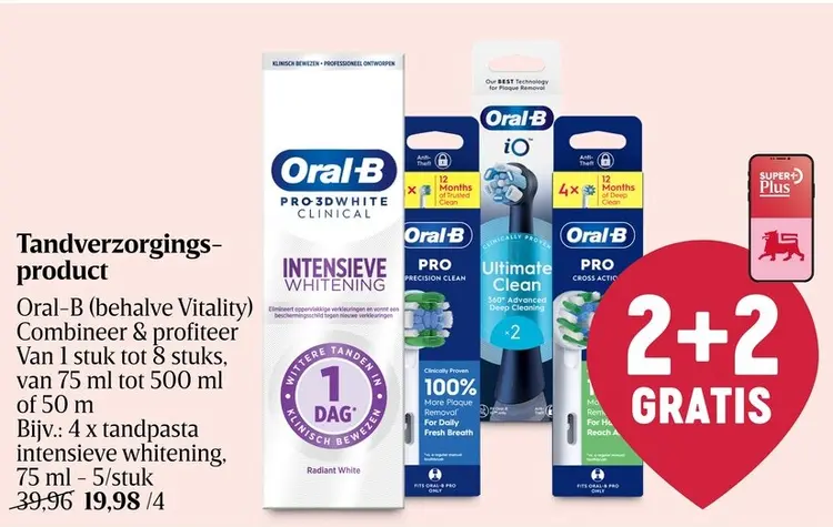 Promotie: Tandverzorgingsproduct