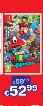 Offre: Super Mario Odyssey, Super Mario Party Jambor